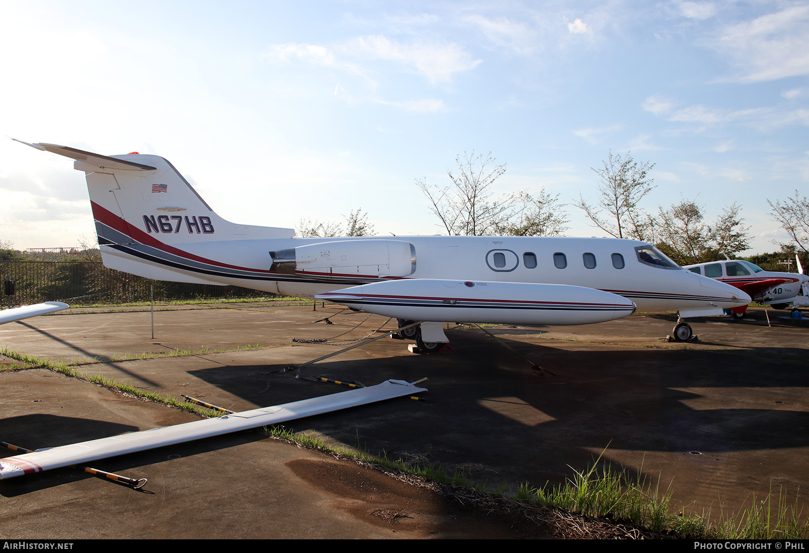 Aircraft Photo of N67HB | Gates Learjet 25B | AirHistory.net #181175
