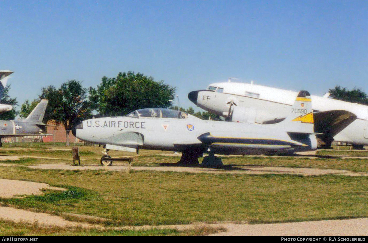 Aircraft Photo of 57-590 / 70590 | Lockheed T-33A | USA - Air Force | AirHistory.net #181181