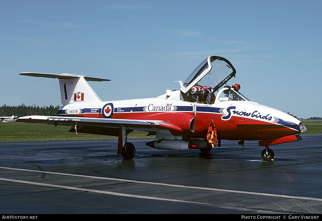 Aircraft Photo of 114078 | Canadair CT-114 Tutor (CL-41A) | Canada - Air Force | AirHistory.net #181188