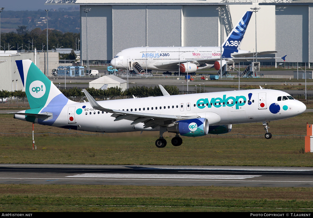 Aircraft Photo of EC-LZD | Airbus A320-214 | Evelop Airlines | AirHistory.net #181202
