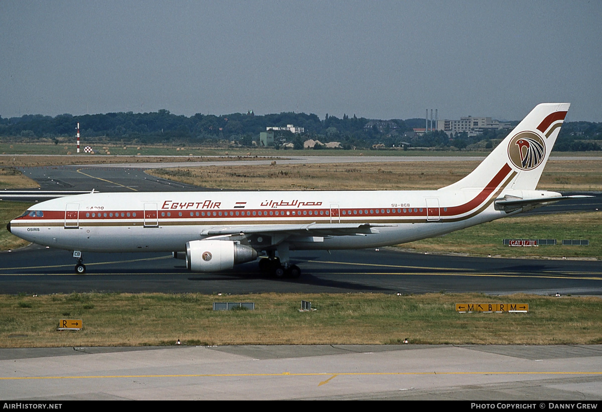 Aircraft Photo of SU-BCB | Airbus A300B4-203 | EgyptAir | AirHistory.net #181209