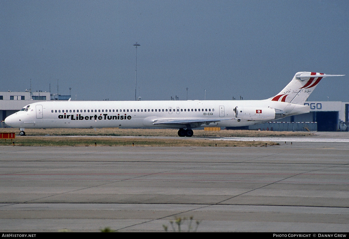 Aircraft Photo of EI-CGI | McDonnell Douglas MD-83 (DC-9-83) | Air Liberté Tunisie | AirHistory.net #181216