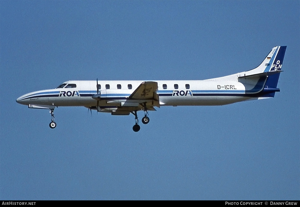 Aircraft Photo of D-ICRL | Swearingen SA-226TC Metro II | ROA - Roland Air | AirHistory.net #181219