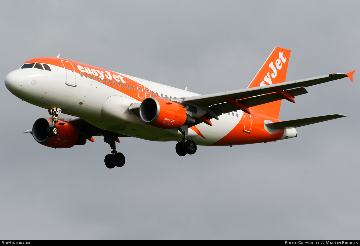 Aircraft Photo of G-EZFT | Airbus A319-111 | EasyJet | AirHistory.net #181245