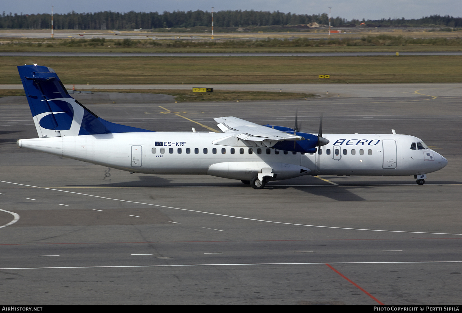 Aircraft Photo of ES-KRF | ATR ATR-72-201 | Aero Airlines | AirHistory.net #181270
