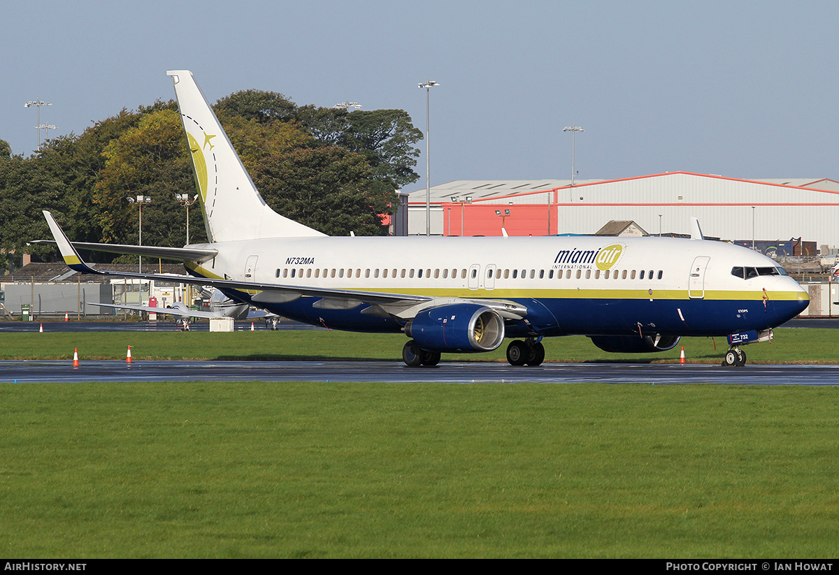 Aircraft Photo of N732MA | Boeing 737-81Q | Miami Air International | AirHistory.net #181274