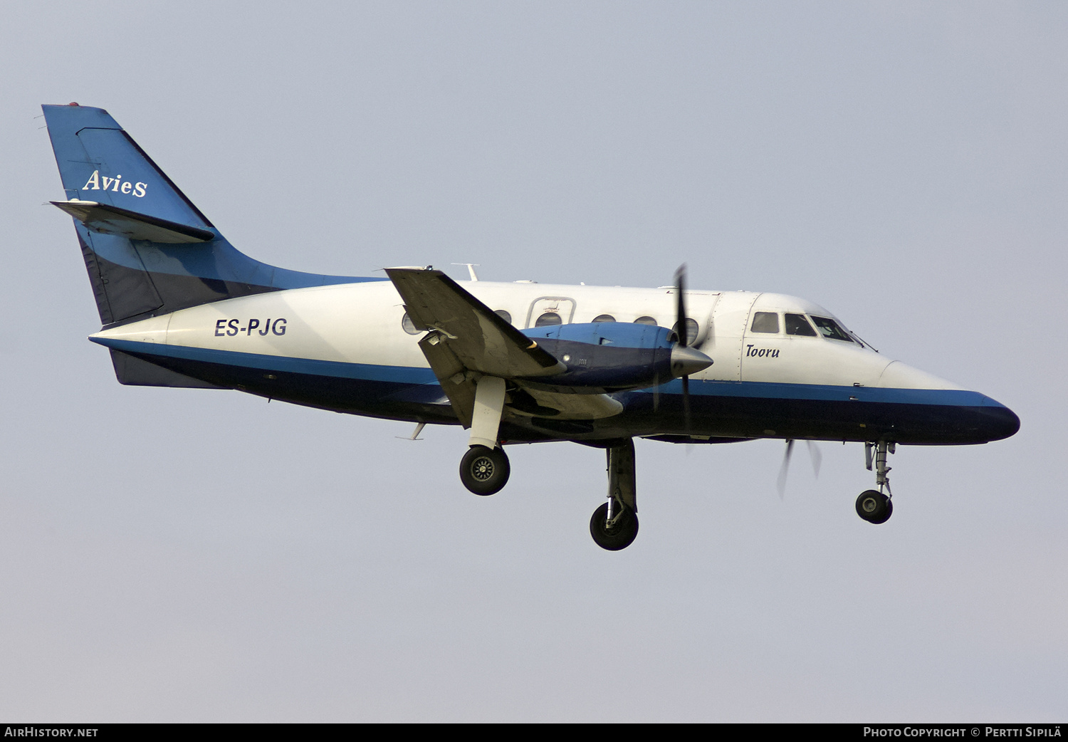 Aircraft Photo of ES-PJG | British Aerospace BAe-3103 Jetstream 31 | Avies | AirHistory.net #181277