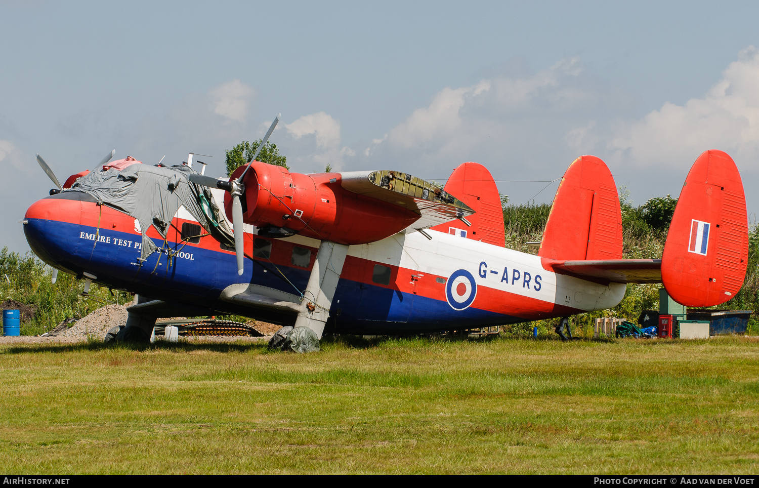 Aircraft Photo of G-APRS | Scottish Aviation Twin Pioneer Series 3 | UK - Air Force | AirHistory.net #181278