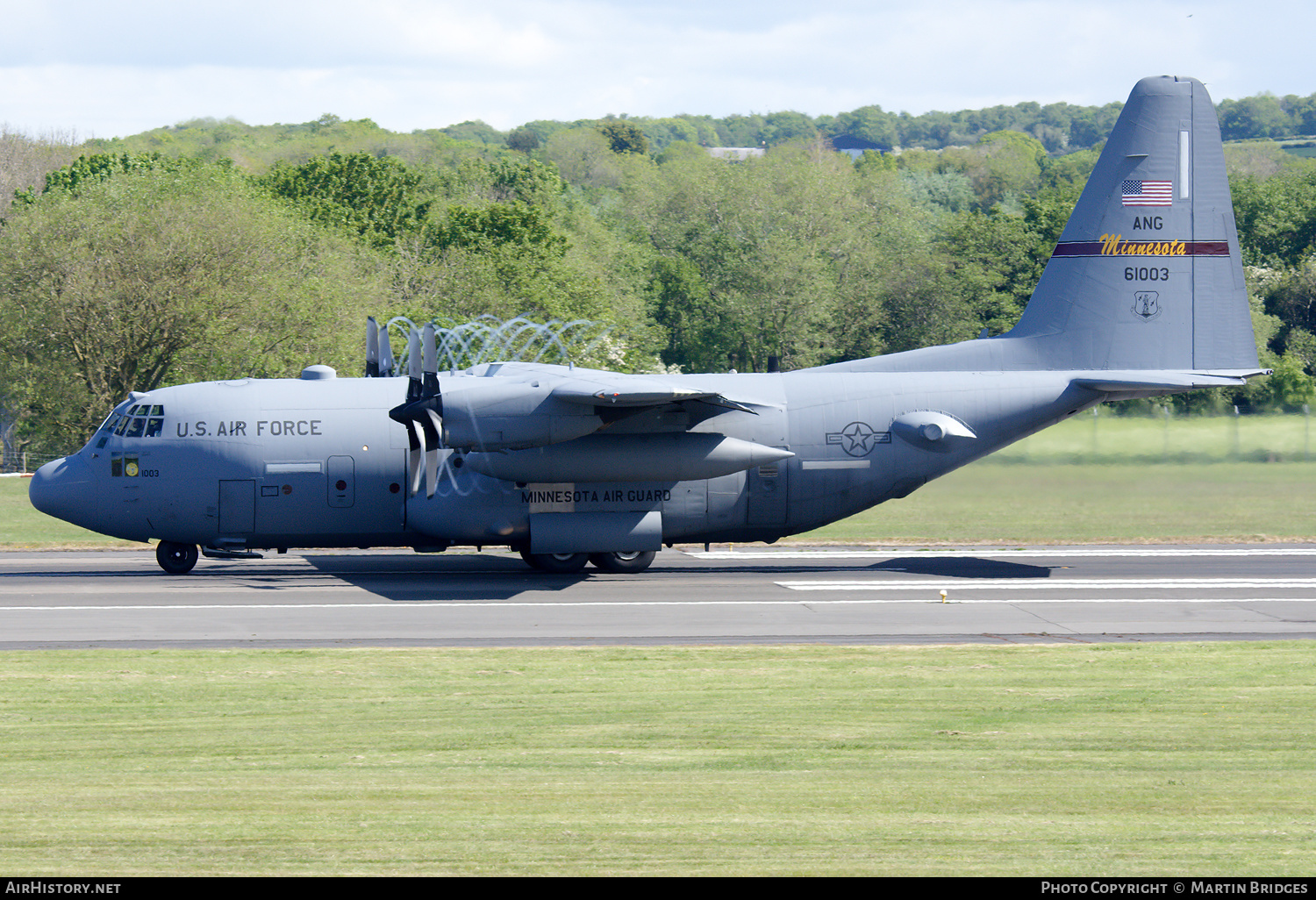 Aircraft Photo of 96-1003 / 61003 | Lockheed C-130H Hercules | USA - Air Force | AirHistory.net #181286