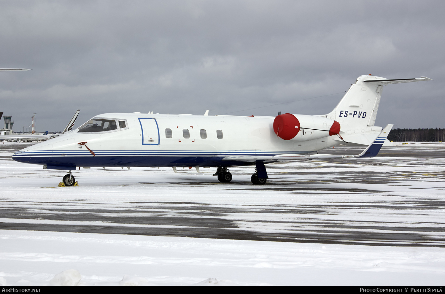 Aircraft Photo of ES-PVD | Learjet 55C | AirHistory.net #181296