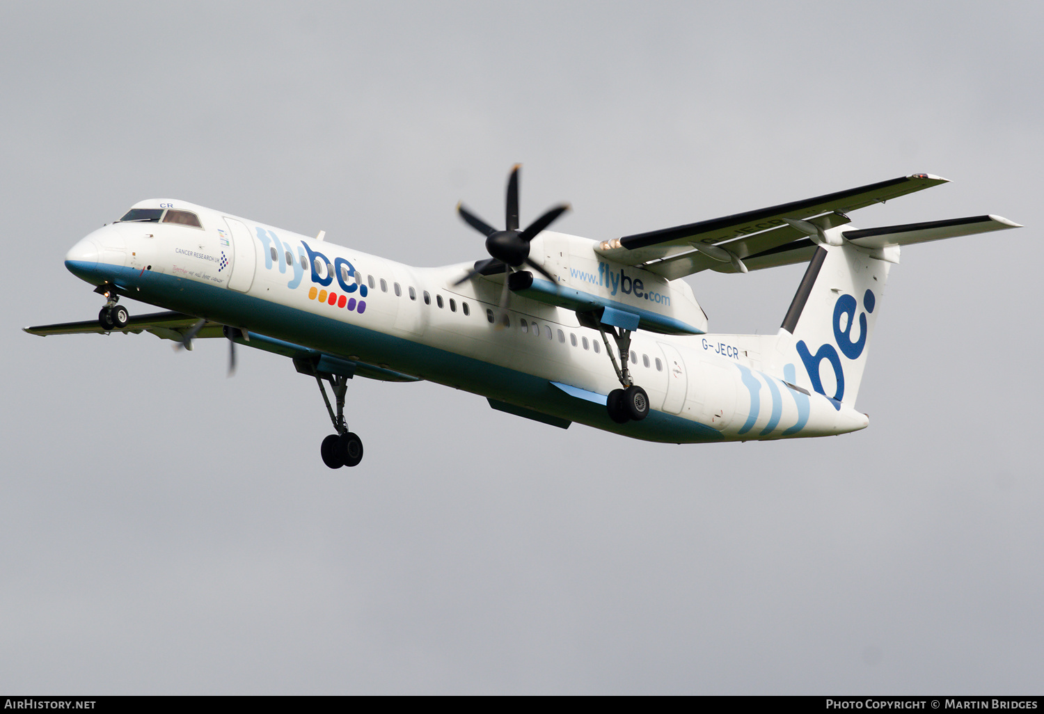 Aircraft Photo of G-JECR | Bombardier DHC-8-402 Dash 8 | Flybe | AirHistory.net #181299