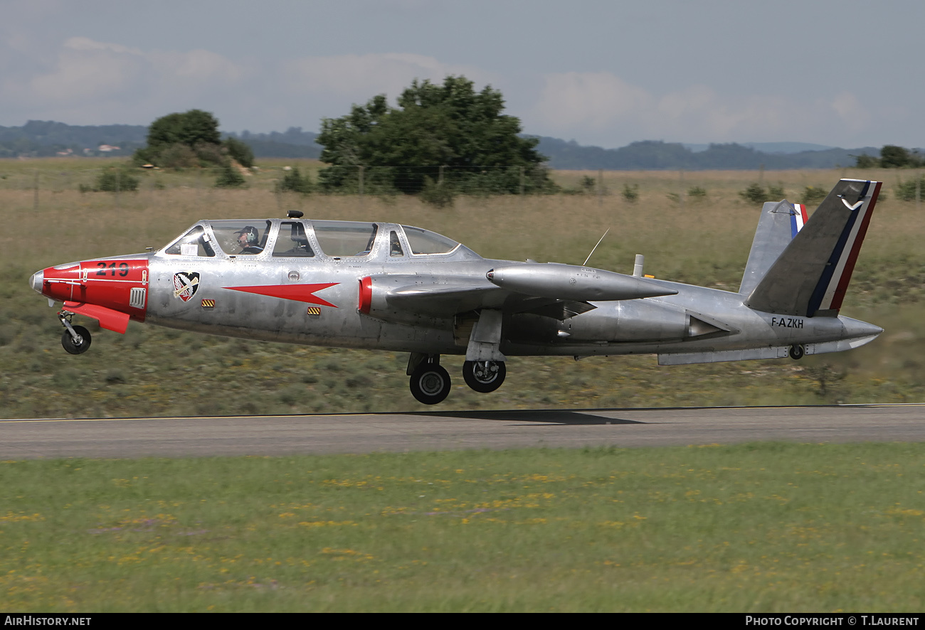 Aircraft Photo of F-AZKH | Fouga CM-170R Magister | AirHistory.net #181338