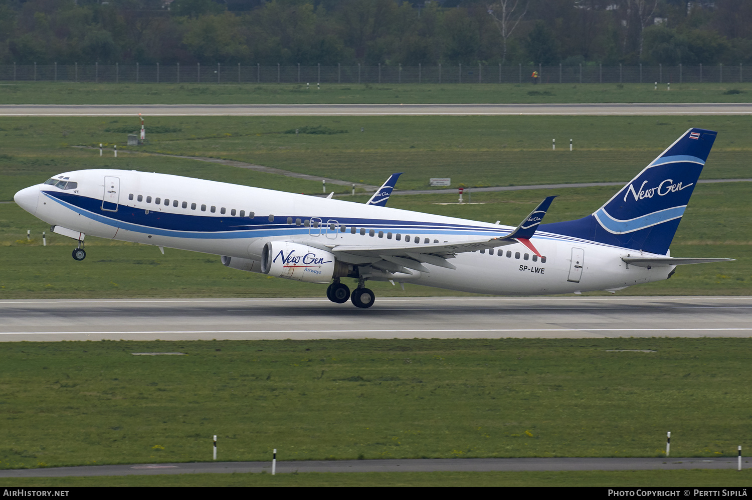 Aircraft Photo of SP-LWE | Boeing 737-8Q8 | New Gen Airways | AirHistory.net #181352