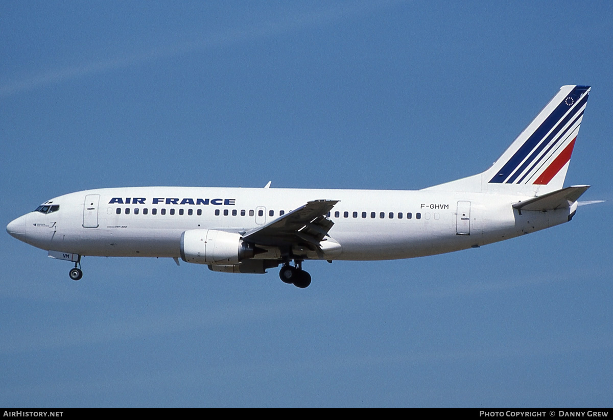 Aircraft Photo of F-GHVM | Boeing 737-33A | Air France | AirHistory.net #181355