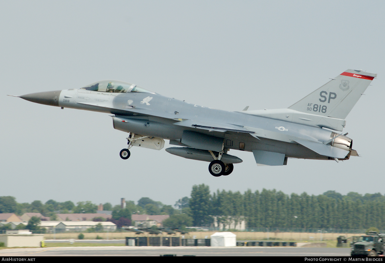 Aircraft Photo of 90-0818 / AF90-818 | General Dynamics F-16CJ Fighting Falcon | USA - Air Force | AirHistory.net #181359