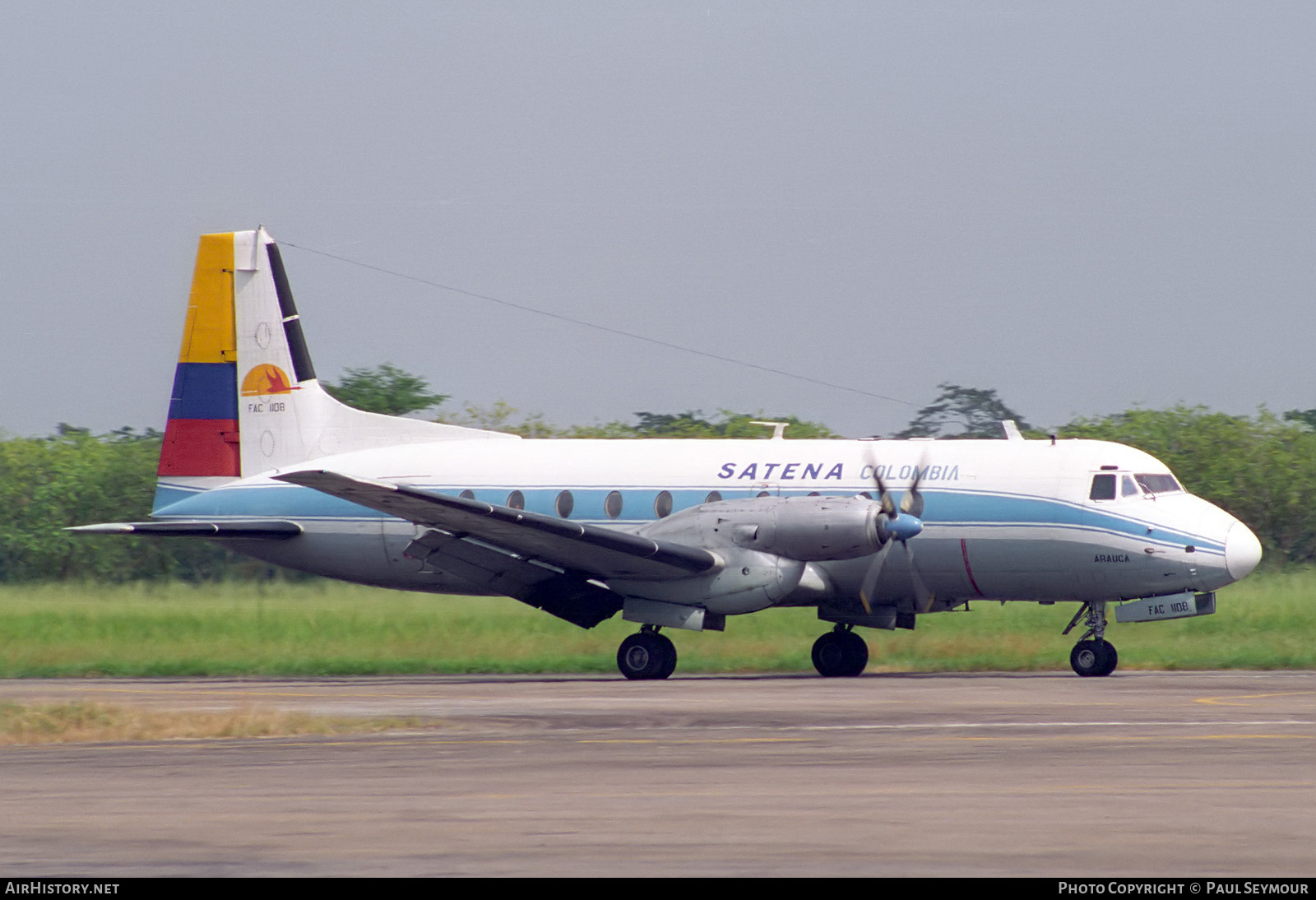 Aircraft Photo of FAC 1108 | British Aerospace BAe-748 Srs2B/371LFD | Colombia - Satena | AirHistory.net #181368