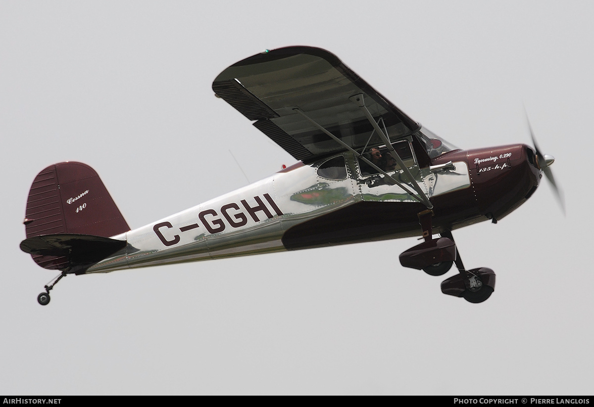 Aircraft Photo of C-GGHI | Cessna 140 | AirHistory.net #181369