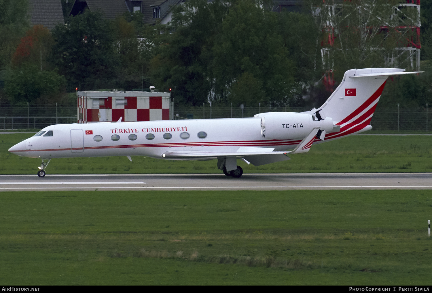 Aircraft Photo of TC-ATA | Gulfstream Aerospace G-V-SP Gulfstream G550 | Turkey Government | AirHistory.net #181372