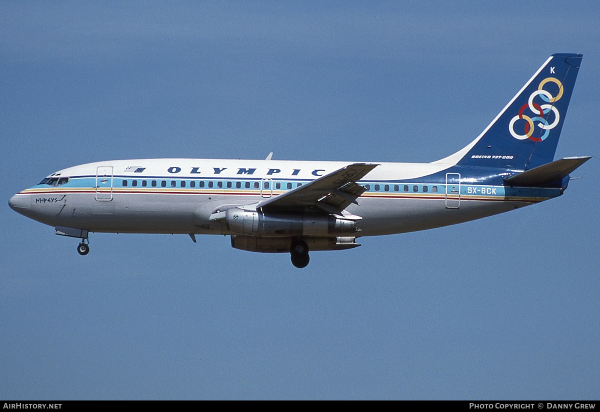 Aircraft Photo of SX-BCK | Boeing 737-284/Adv | Olympic | AirHistory.net #181374