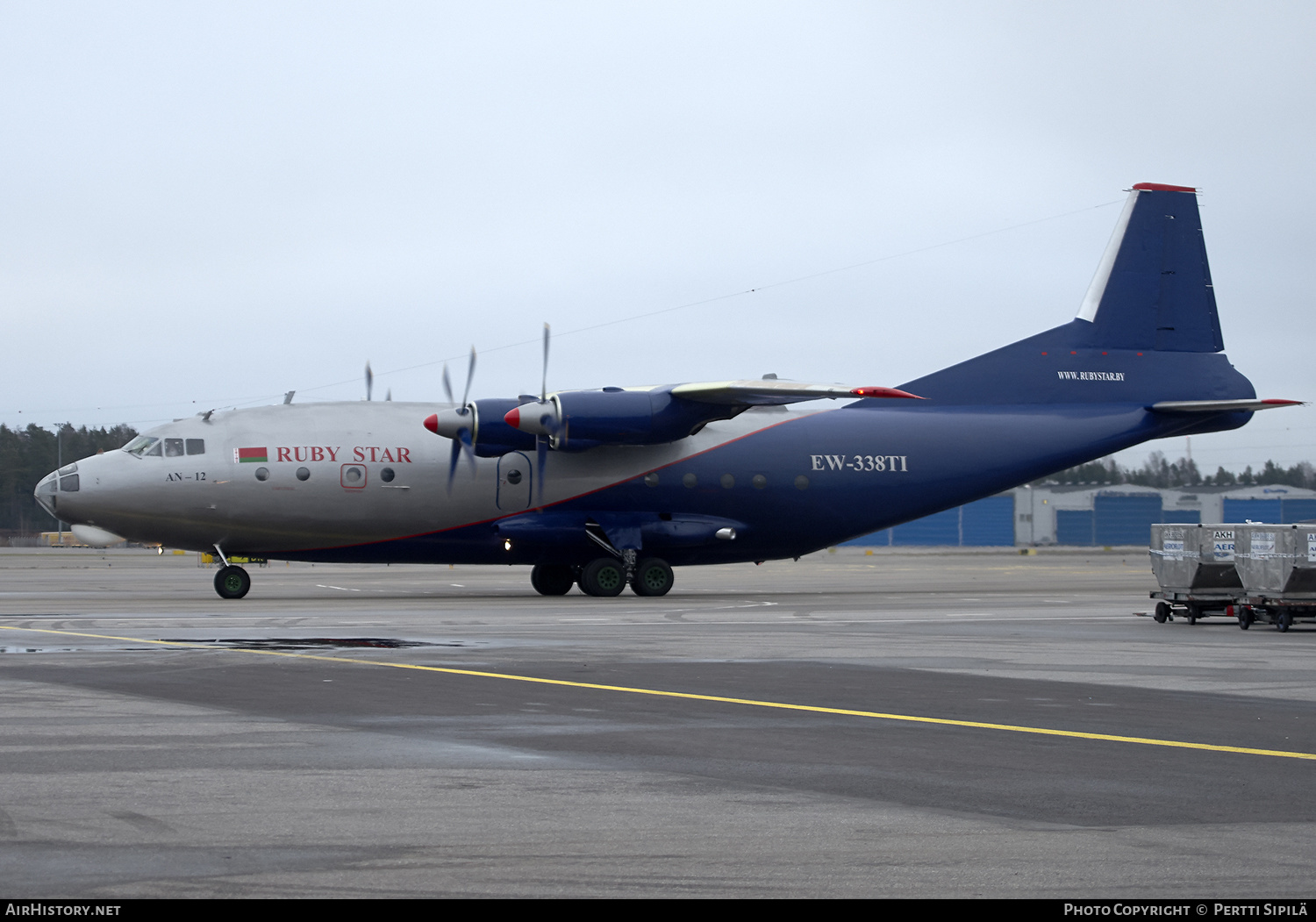 Aircraft Photo of EW-338TI | Antonov An-12BP | Ruby Star Airways | AirHistory.net #181381