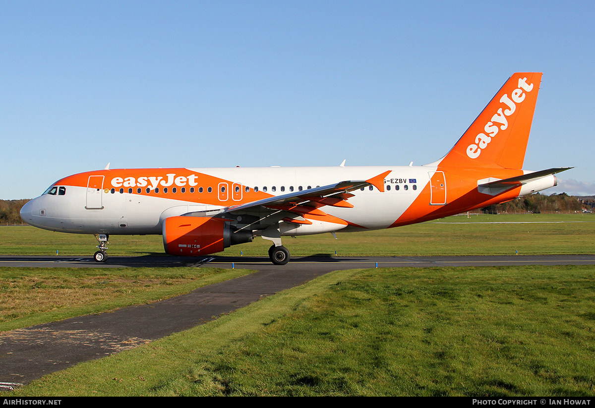 Aircraft Photo of G-EZBV | Airbus A319-111 | EasyJet | AirHistory.net #181383