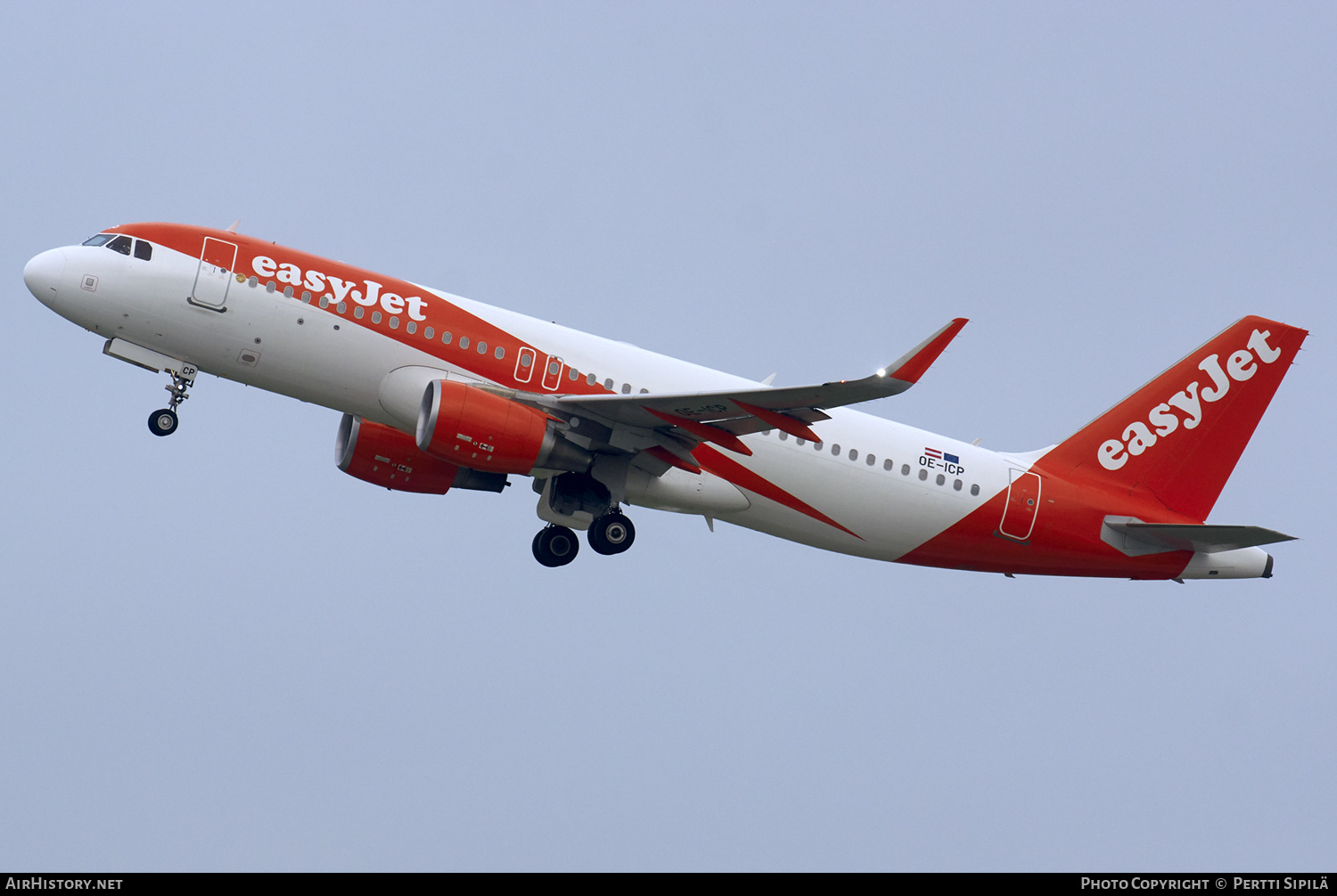 Aircraft Photo of OE-ICP | Airbus A320-214 | EasyJet | AirHistory.net #181401