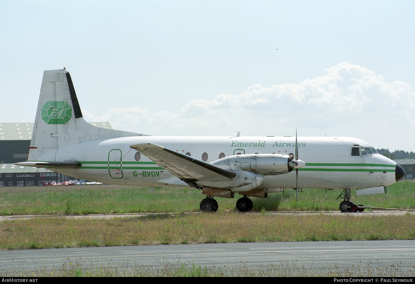 Aircraft Photo of G-BVOV | British Aerospace BAe-748 Srs2A/372 | Emerald Airways | AirHistory.net #181404