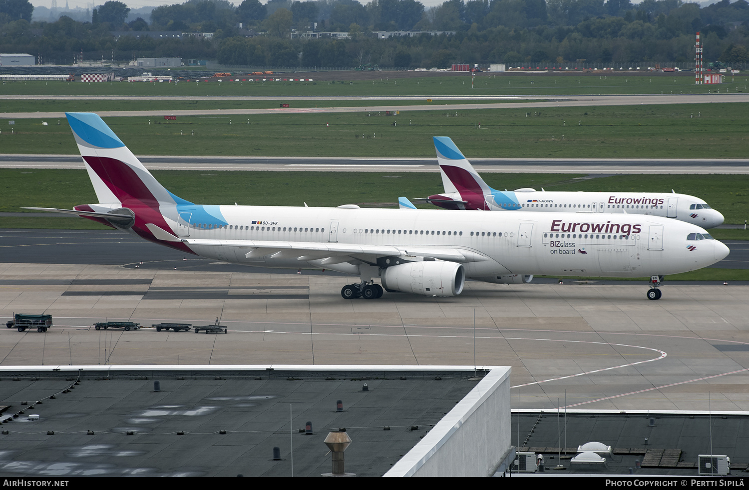 Aircraft Photo of OO-SFK | Airbus A330-343 | Eurowings | AirHistory.net #181406