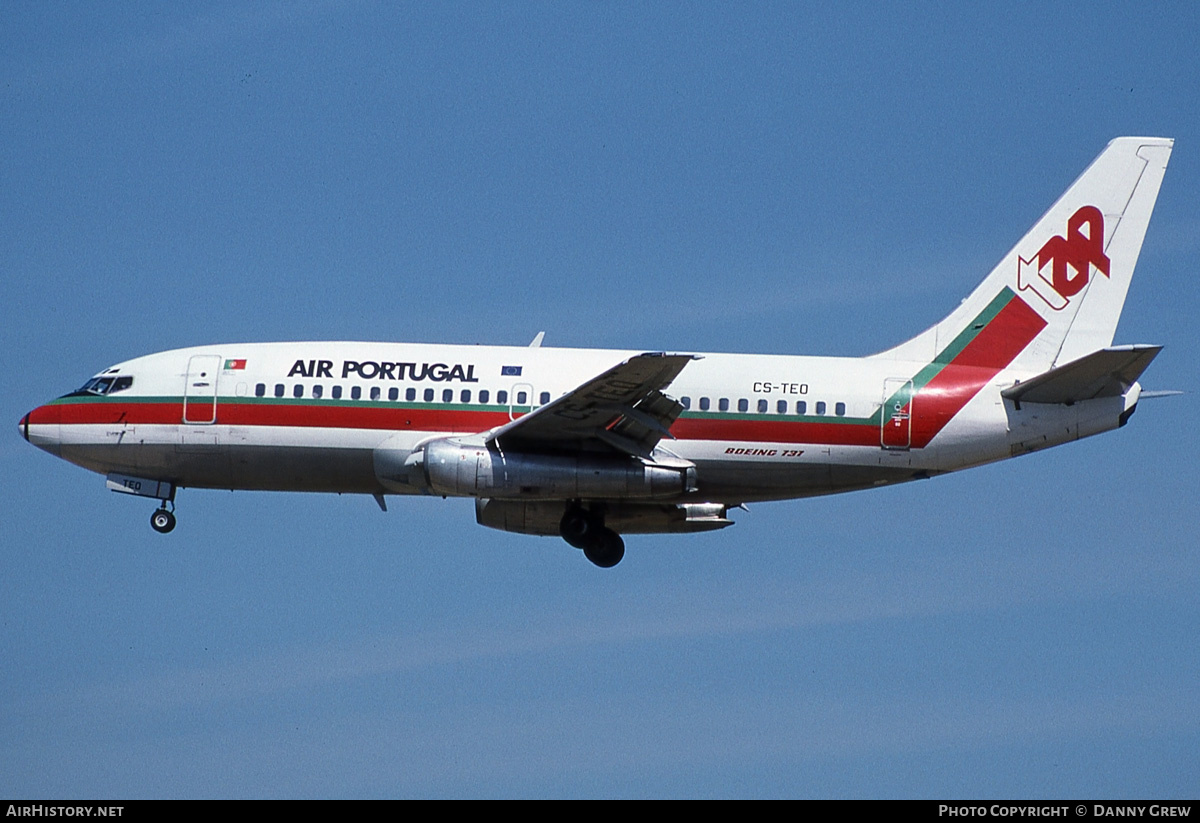 Aircraft Photo of CS-TEO | Boeing 737-282/Adv | TAP Air Portugal | AirHistory.net #181417
