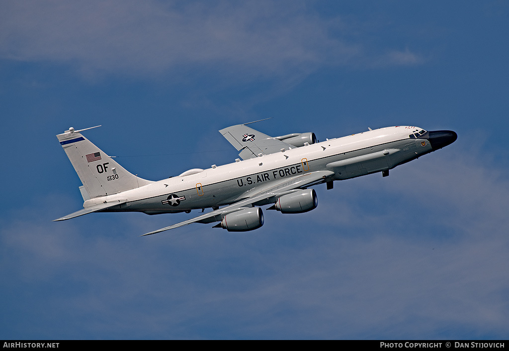 Aircraft Photo of 62-4130 / AF62-130 | Boeing RC-135W | USA - Air Force | AirHistory.net #181420