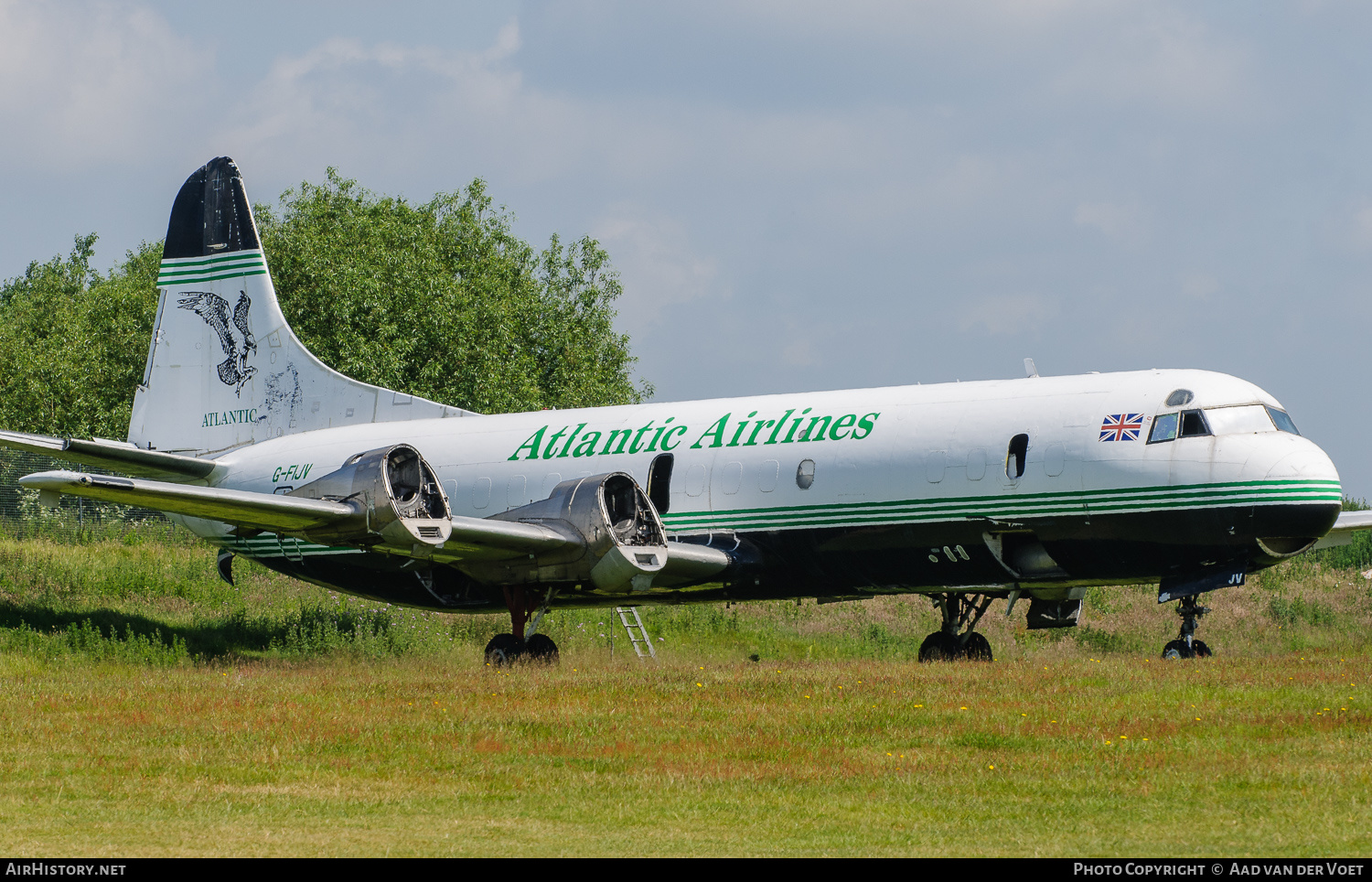 Aircraft Photo of G-FIJV | Lockheed L-188C(F) Electra | Atlantic Airlines | AirHistory.net #181424