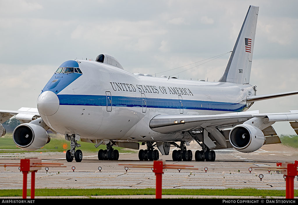 Aircraft Photo of 73-1677 / 31677 | Boeing E-4B (747-200B) | USA - Air Force | AirHistory.net #181429