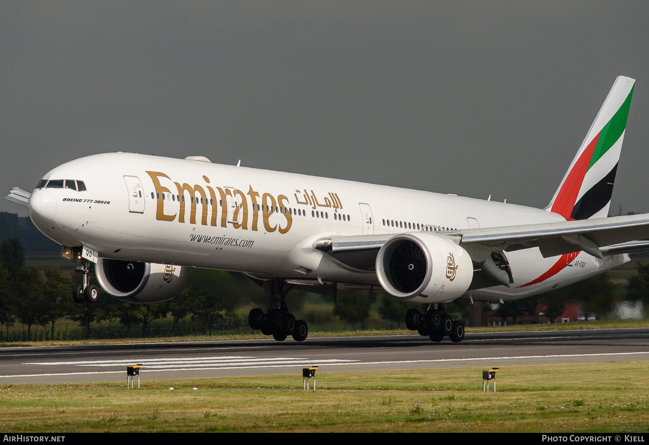 Aircraft Photo of A6-EQO | Boeing 777-300/ER | Emirates | AirHistory.net #181446