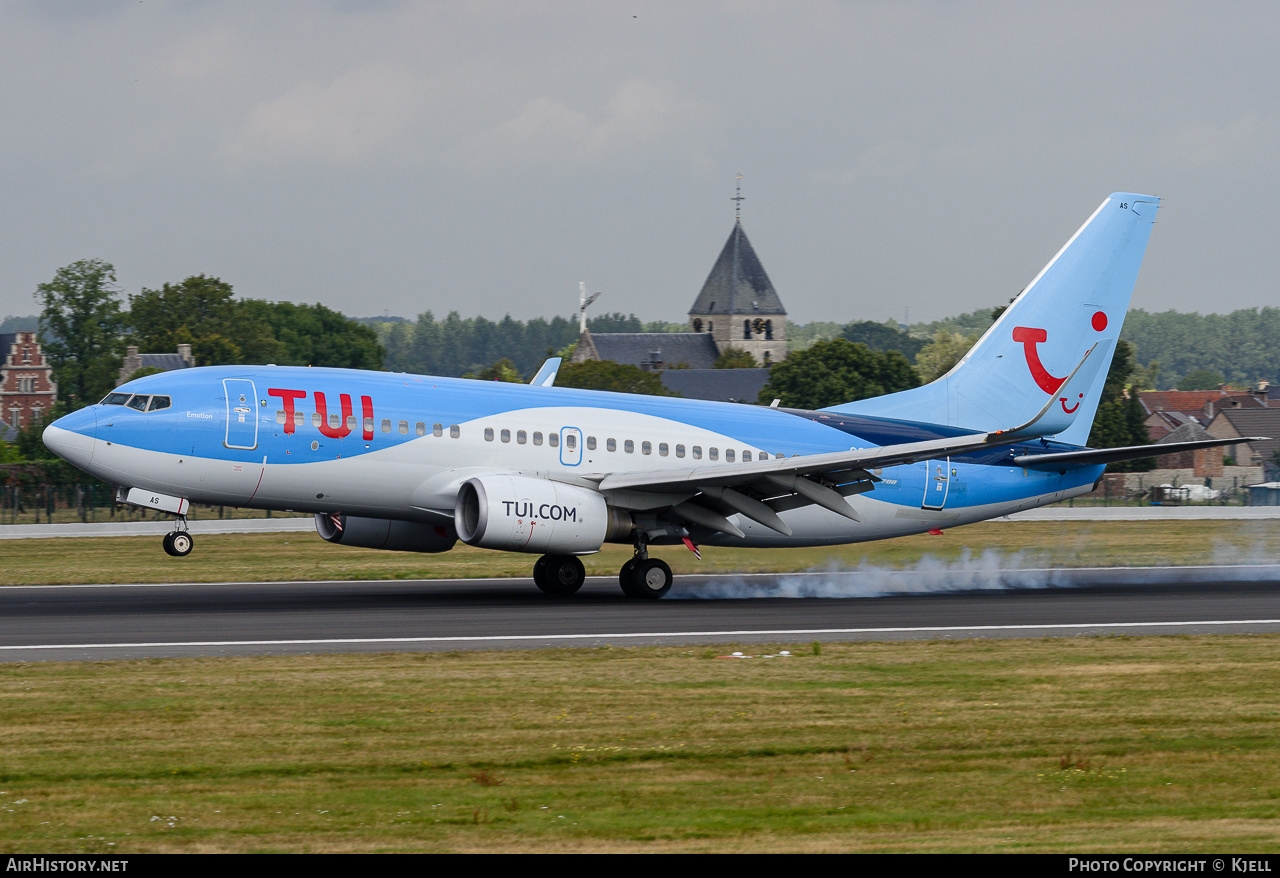 Aircraft Photo of OO-JAS | Boeing 737-7K5 | TUI | AirHistory.net #181448