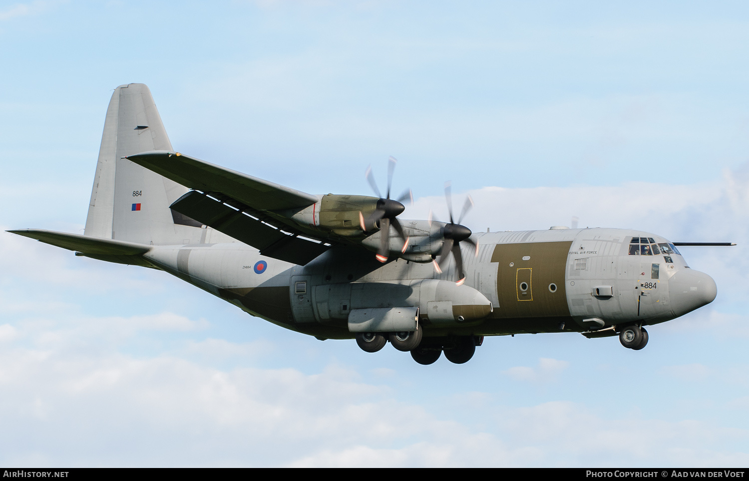 Aircraft Photo of ZH884 | Lockheed Martin C-130J Hercules C5 | UK - Air Force | AirHistory.net #181451