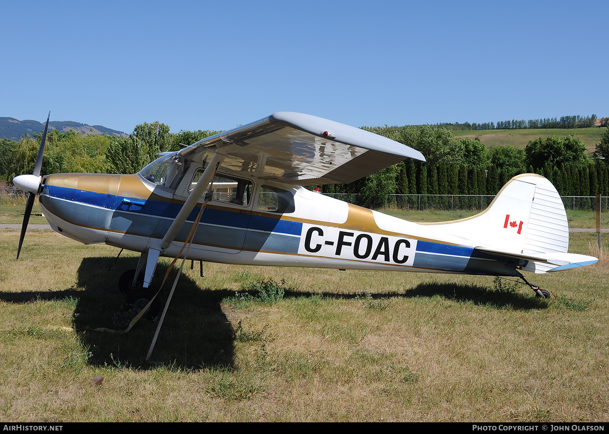 Aircraft Photo of C-FOAC | Cessna 170B | AirHistory.net #181463
