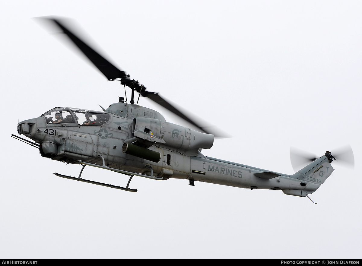 Aircraft Photo of 160809 | Bell AH-1W Super Cobra (209) | USA - Marines | AirHistory.net #181466