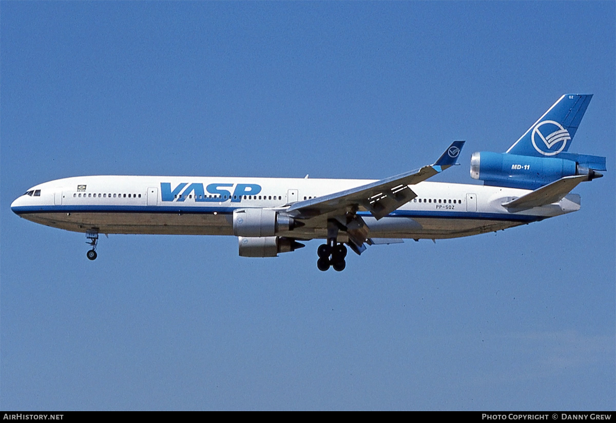 Aircraft Photo of PP-SOZ | McDonnell Douglas MD-11 | VASP | AirHistory.net #181473