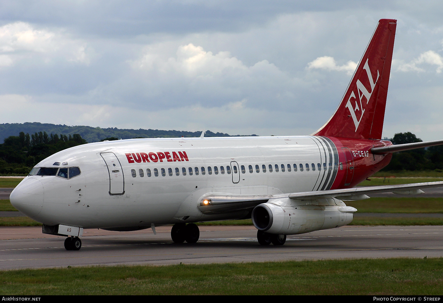 Aircraft Photo of G-CEAG | Boeing 737-229/Adv | European Aircharter - EAL/EAC | AirHistory.net #181475