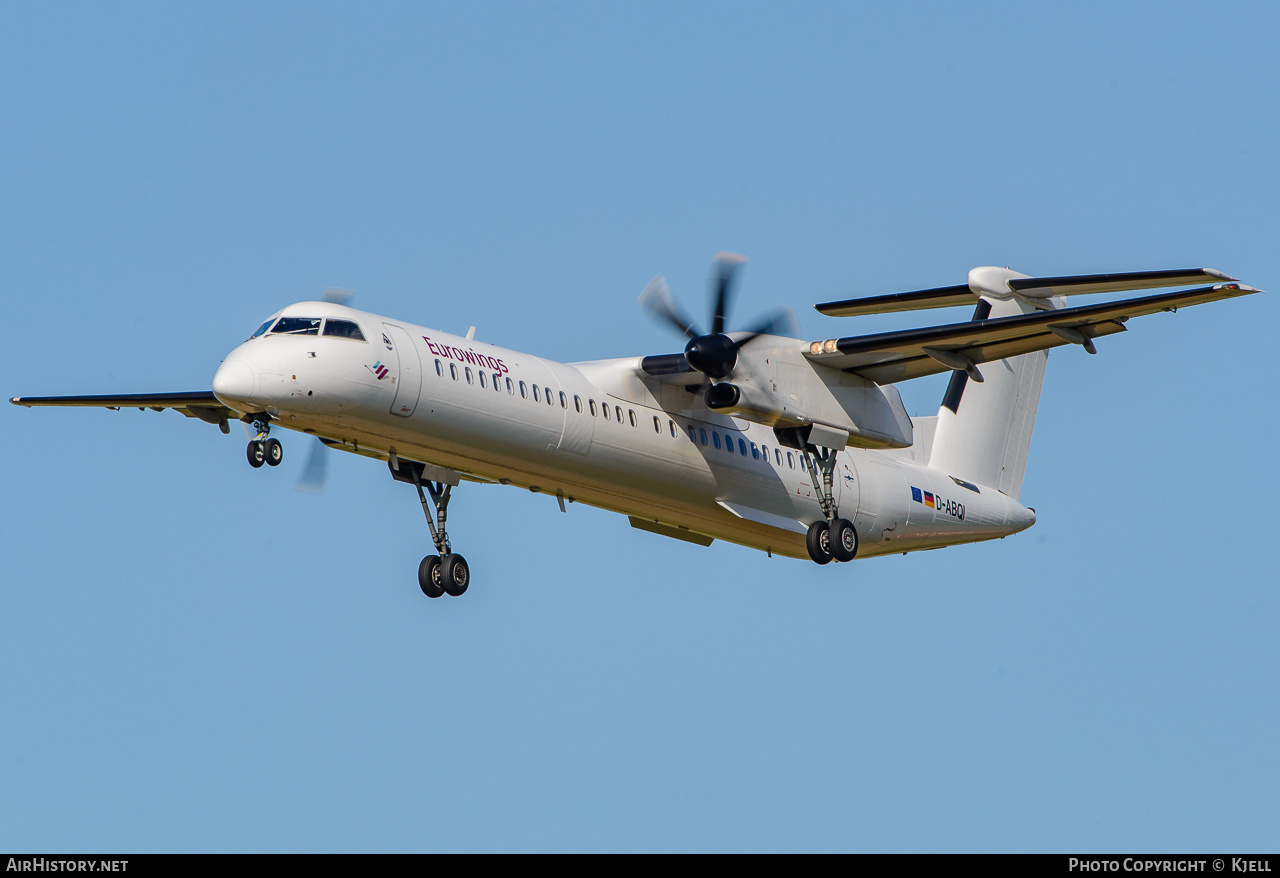 Aircraft Photo of D-ABQI | Bombardier DHC-8-402 Dash 8 | Eurowings | AirHistory.net #181483