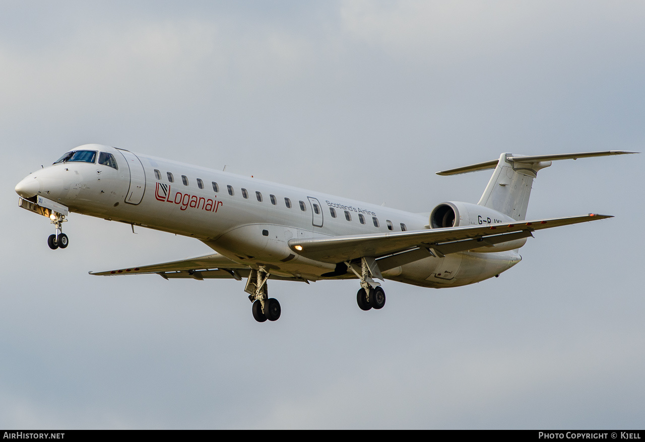 Aircraft Photo of G-RJXI | Embraer ERJ-145EP (EMB-145EP) | Loganair | AirHistory.net #181489