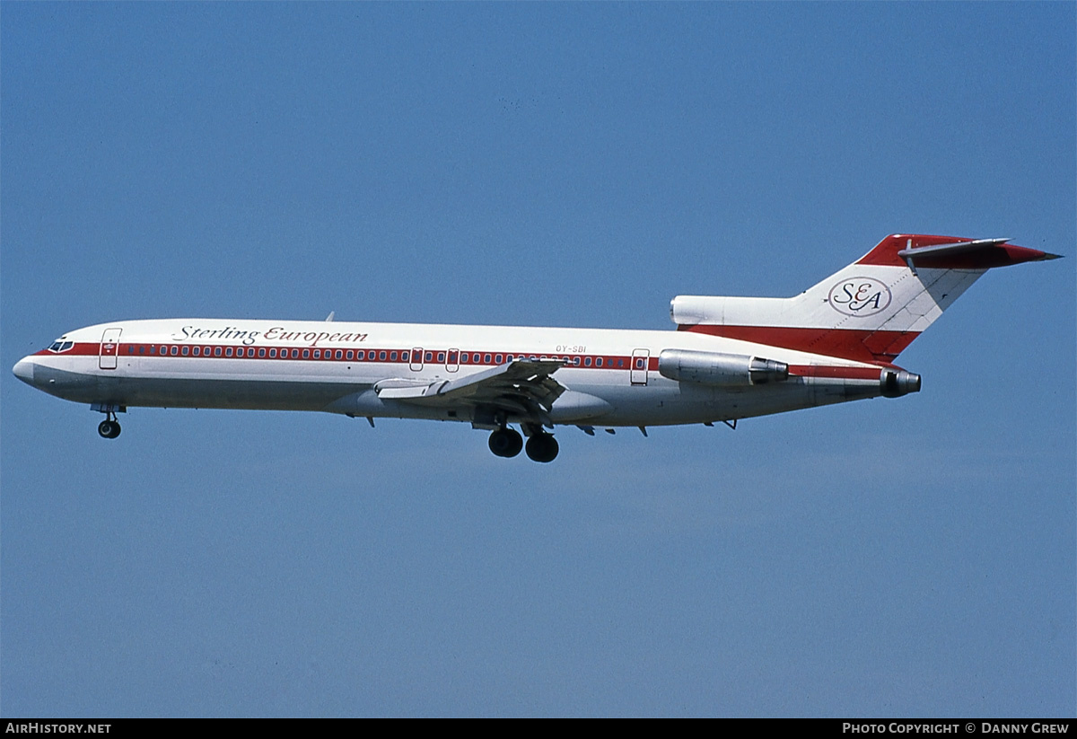 Aircraft Photo of OY-SBI | Boeing 727-270/Adv | Sterling European Airlines | AirHistory.net #181490
