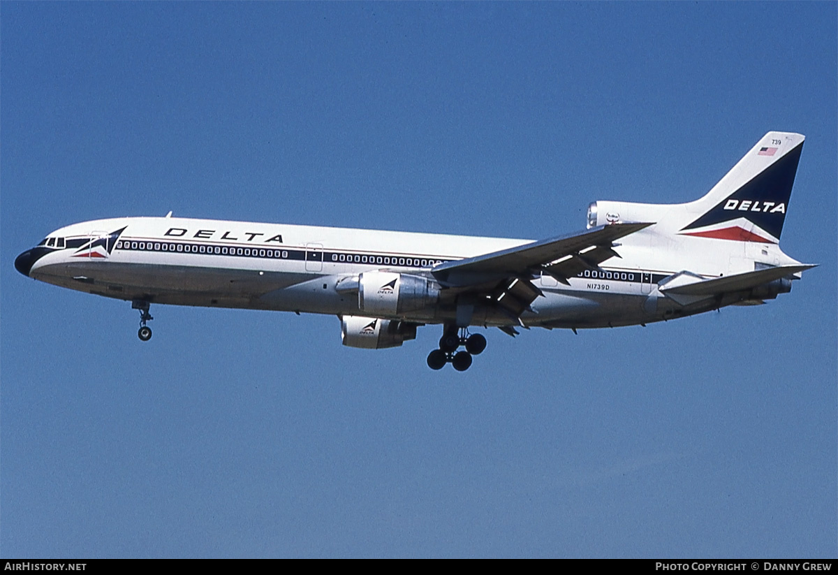 Aircraft Photo of N1739D | Lockheed L-1011-385-1-15 TriStar 250 | Delta Air Lines | AirHistory.net #181521