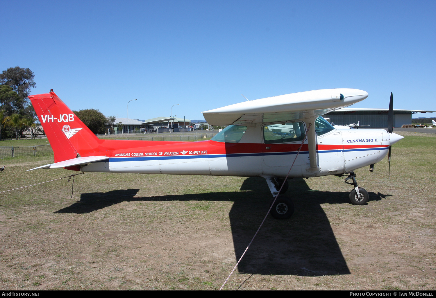 Aircraft Photo of VH-JQB | Cessna 152 | Avondale College School of Aviation | AirHistory.net #181536