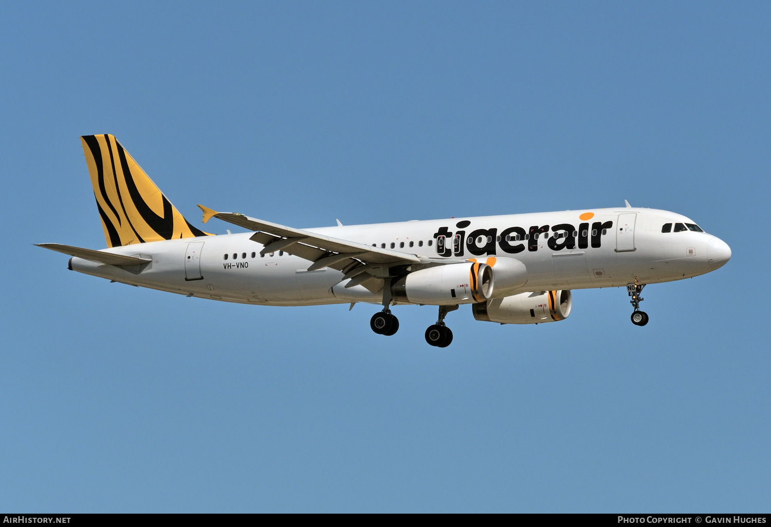 Aircraft Photo of VH-VNO | Airbus A320-232 | Tigerair | AirHistory.net #181540