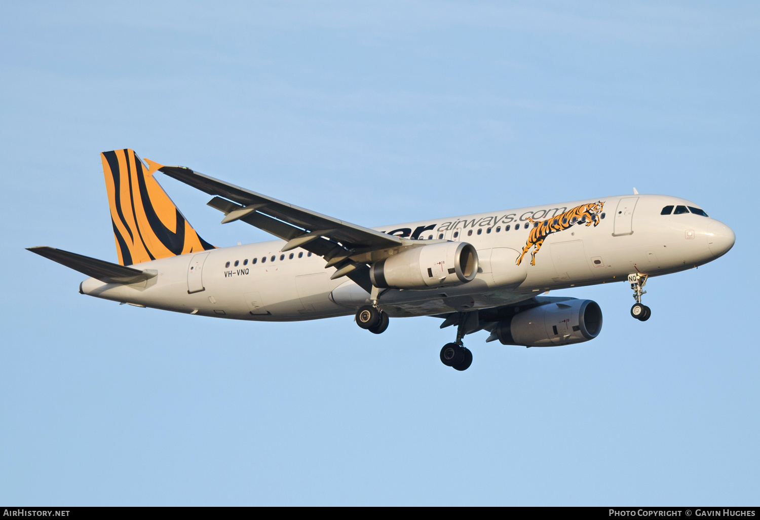 Aircraft Photo of VH-VNQ | Airbus A320-232 | Tiger Airways | AirHistory.net #181545