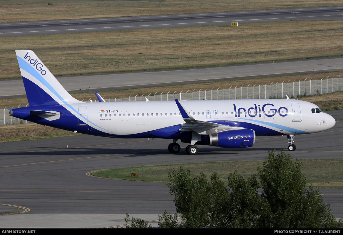 Aircraft Photo of VT-IFS | Airbus A320-232 | IndiGo | AirHistory.net #181550
