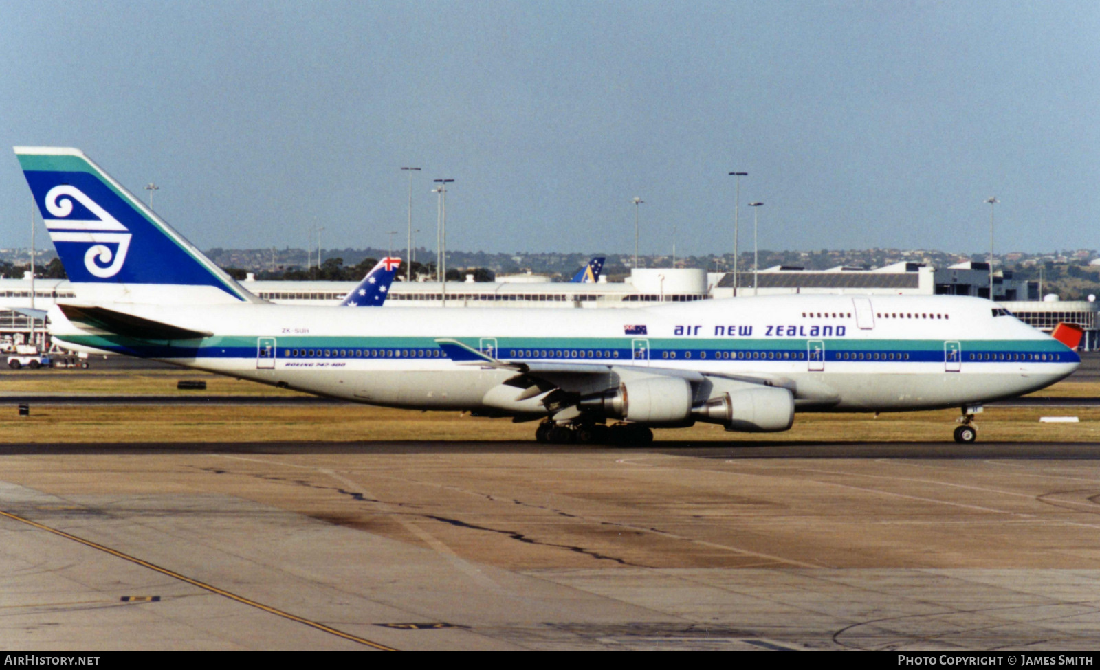 Aircraft Photo of ZK-SUH | Boeing 747-475 | Air New Zealand | AirHistory.net #181554