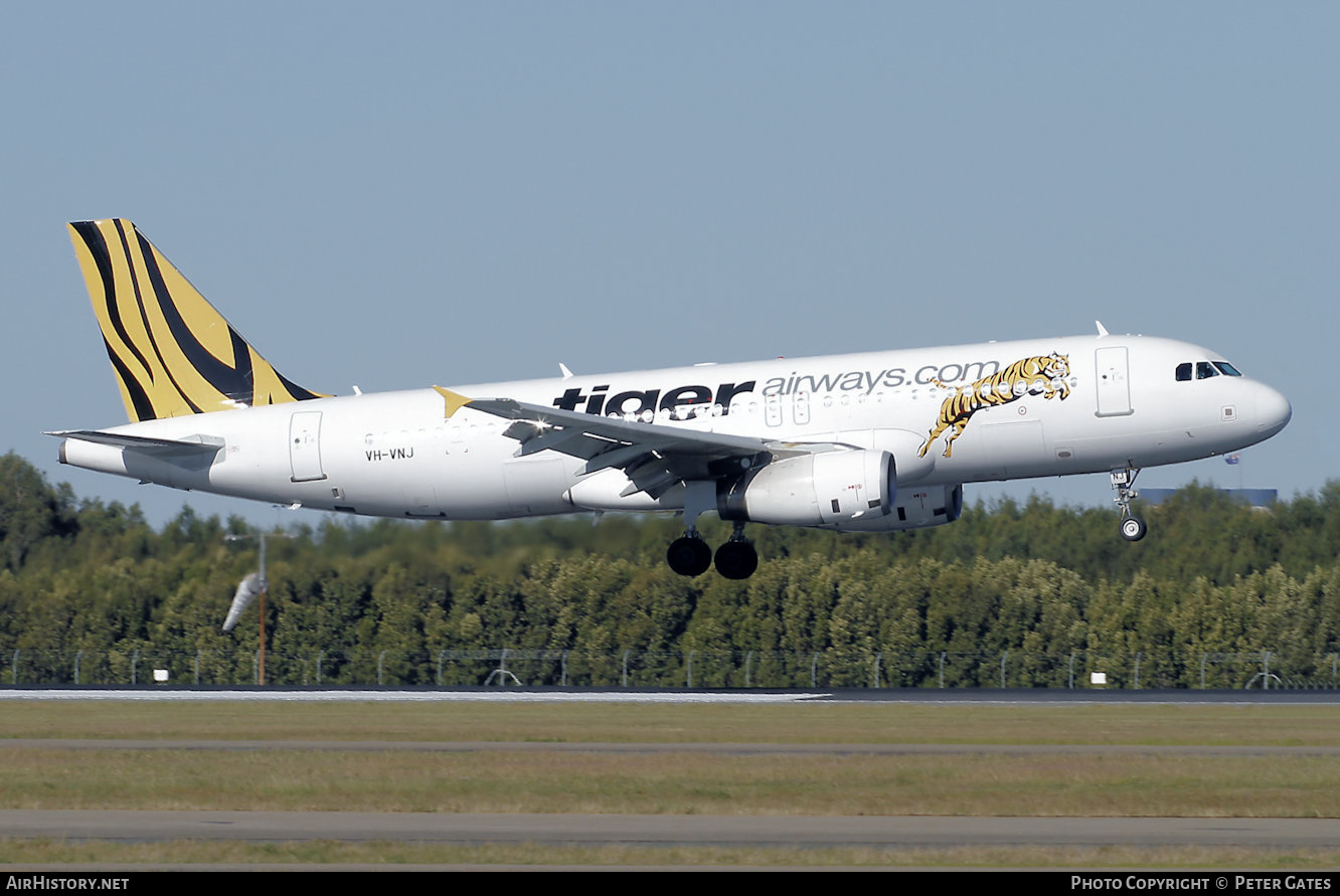 Aircraft Photo of VH-VNJ | Airbus A320-232 | Tiger Airways | AirHistory.net #181558