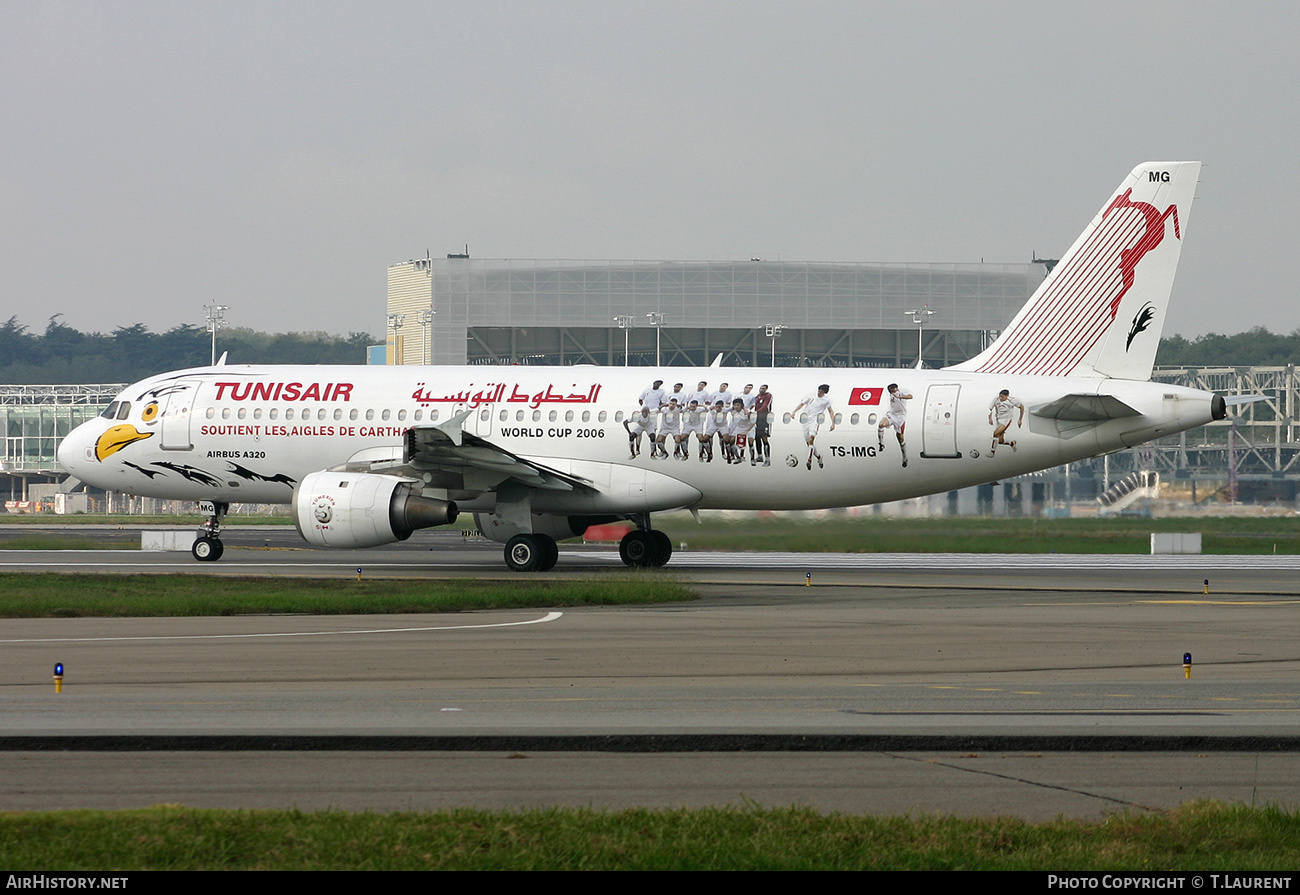 Aircraft Photo of TS-IMG | Airbus A320-211 | Tunisair | AirHistory.net #181571